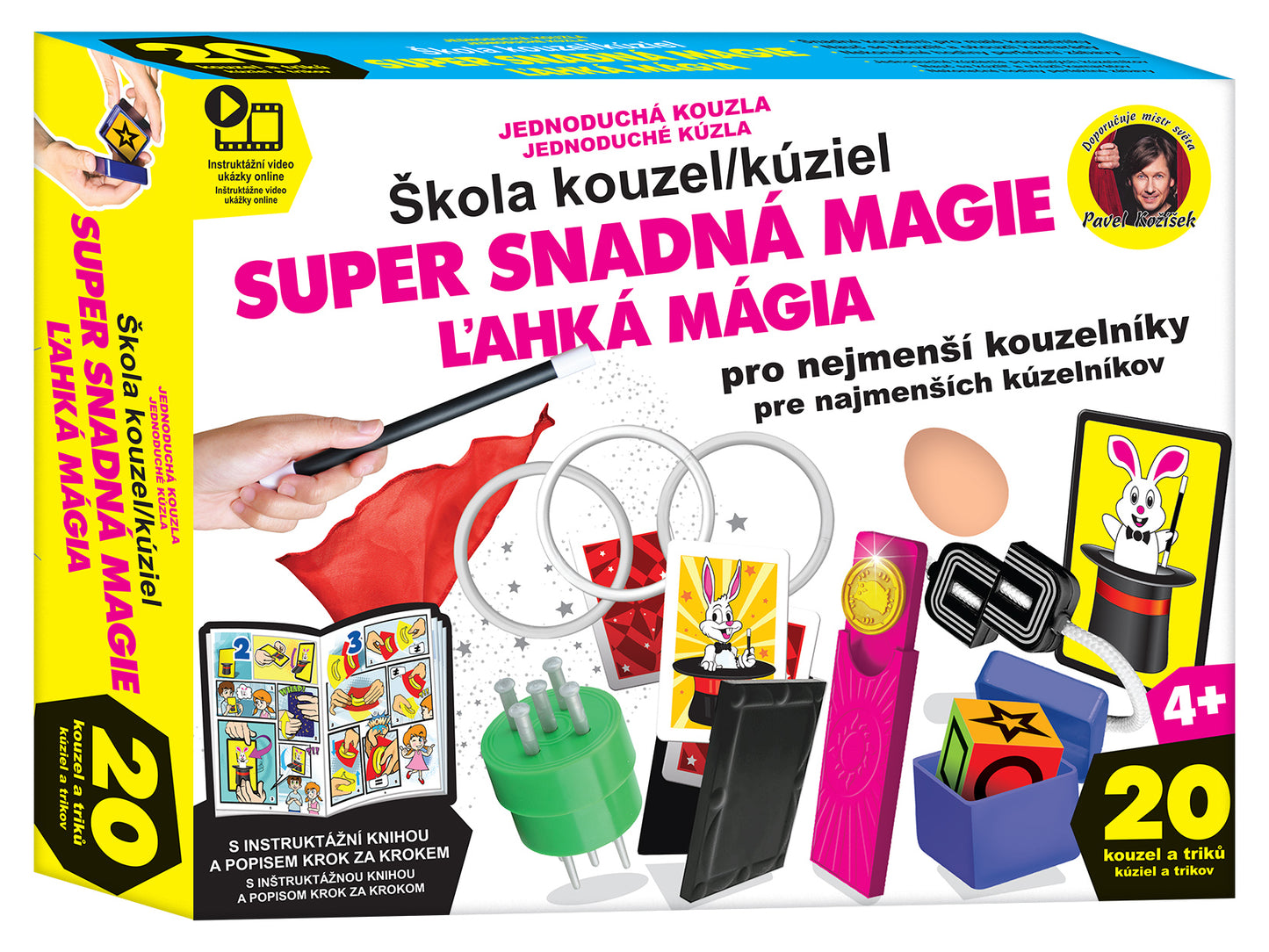 Škola kouzel - Super snadná magie 20 triků