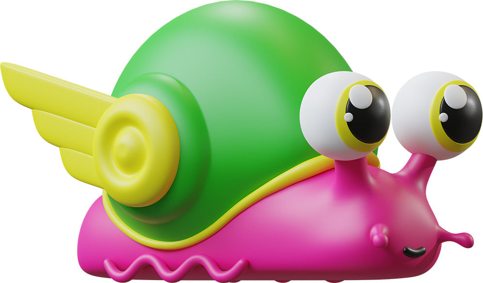 JIGGLY BUGS Šnek růžový - Image 2