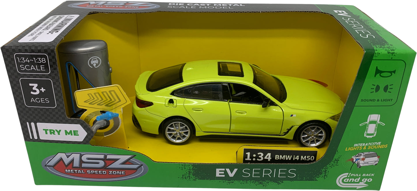 Kovový model - 1:34 BMW I4 M50 - Image 2