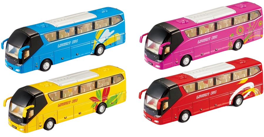 Autobus - LUXURY BUS 4 druhy