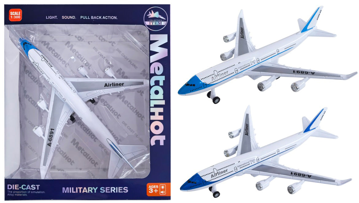 Kovový Model 1:400 Dopravní Letadlo A-6891 Airliner - více druhů
