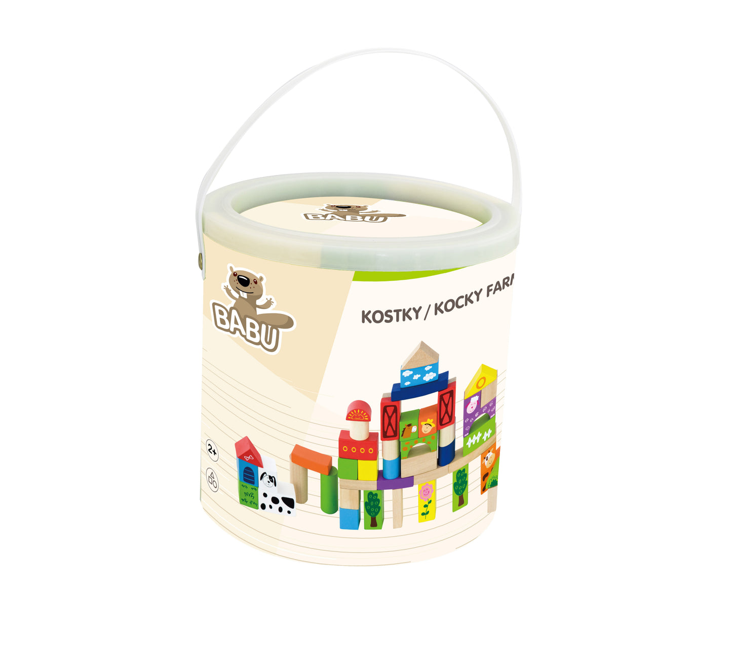 BABU - Kostky farma 50 ks - Image 2