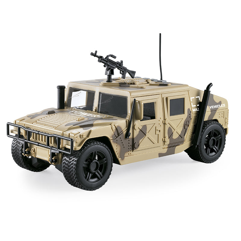 CITY SERVICE CAR - 1:16 Vojenské obrněné vozidlo světlé maskování