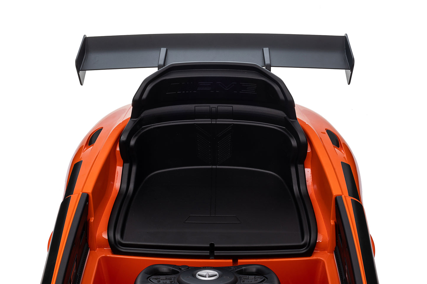 Dětské elektrické auto Mercedes-Benz AMG oranžové + dálkový ovladač - Image 2