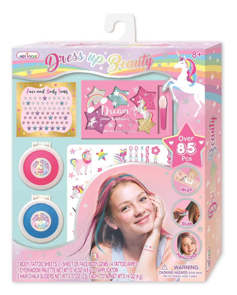 Barvy na vlasy a tetování na tělo