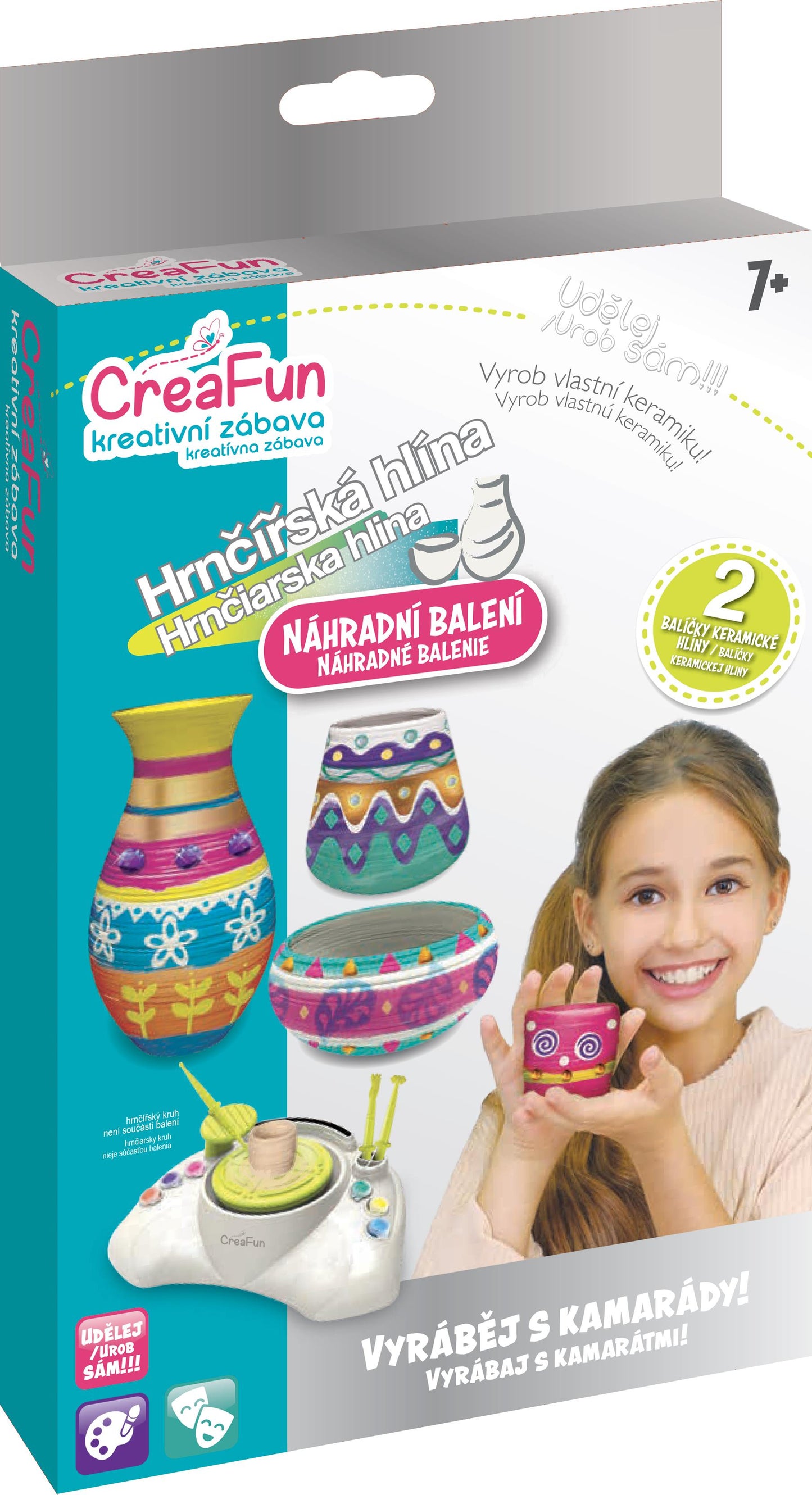 CreaFun - Hrnčířská hlína 1kg