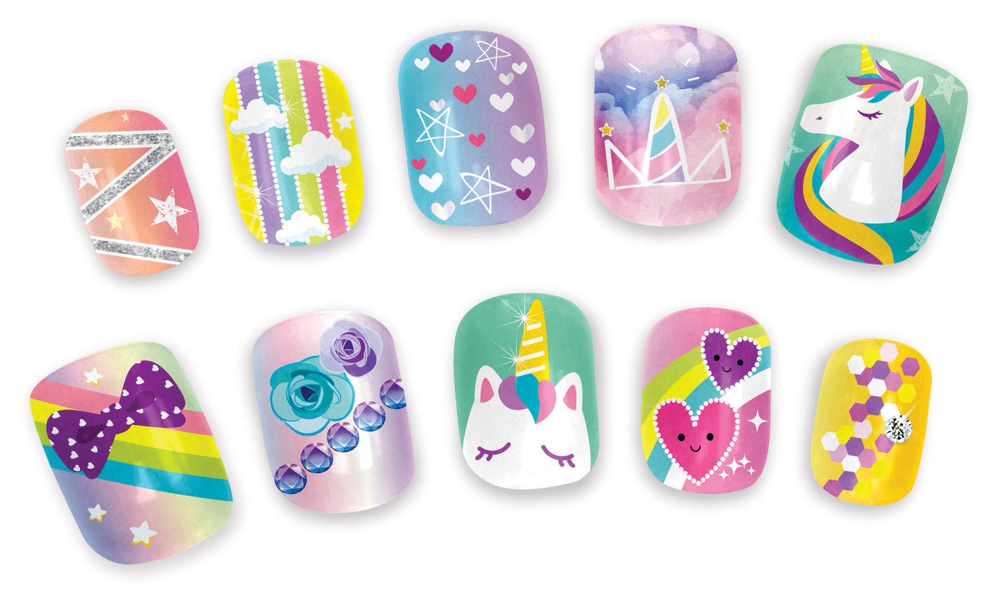TASIA - Nalepovací nehty jednorožec - Image 2
