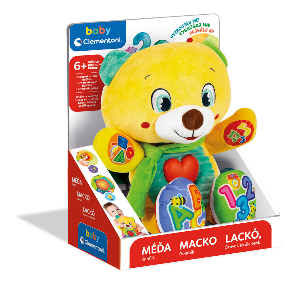Baby Clementoni - Interaktivní medvídek Lele se zvuky - Image 2