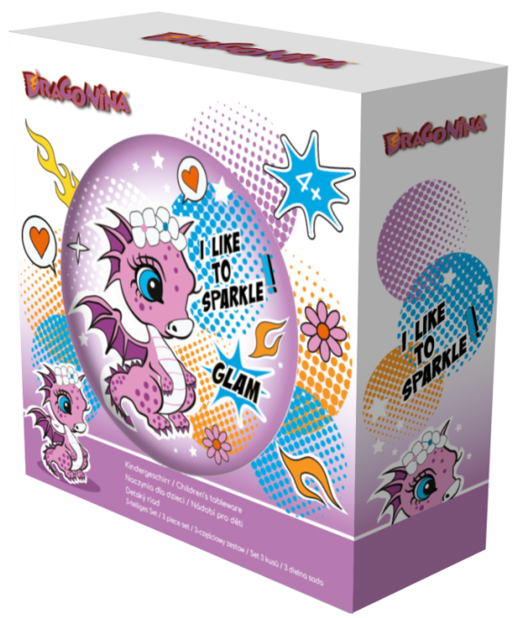 Dragonina jídelní set 3ks - Image 2