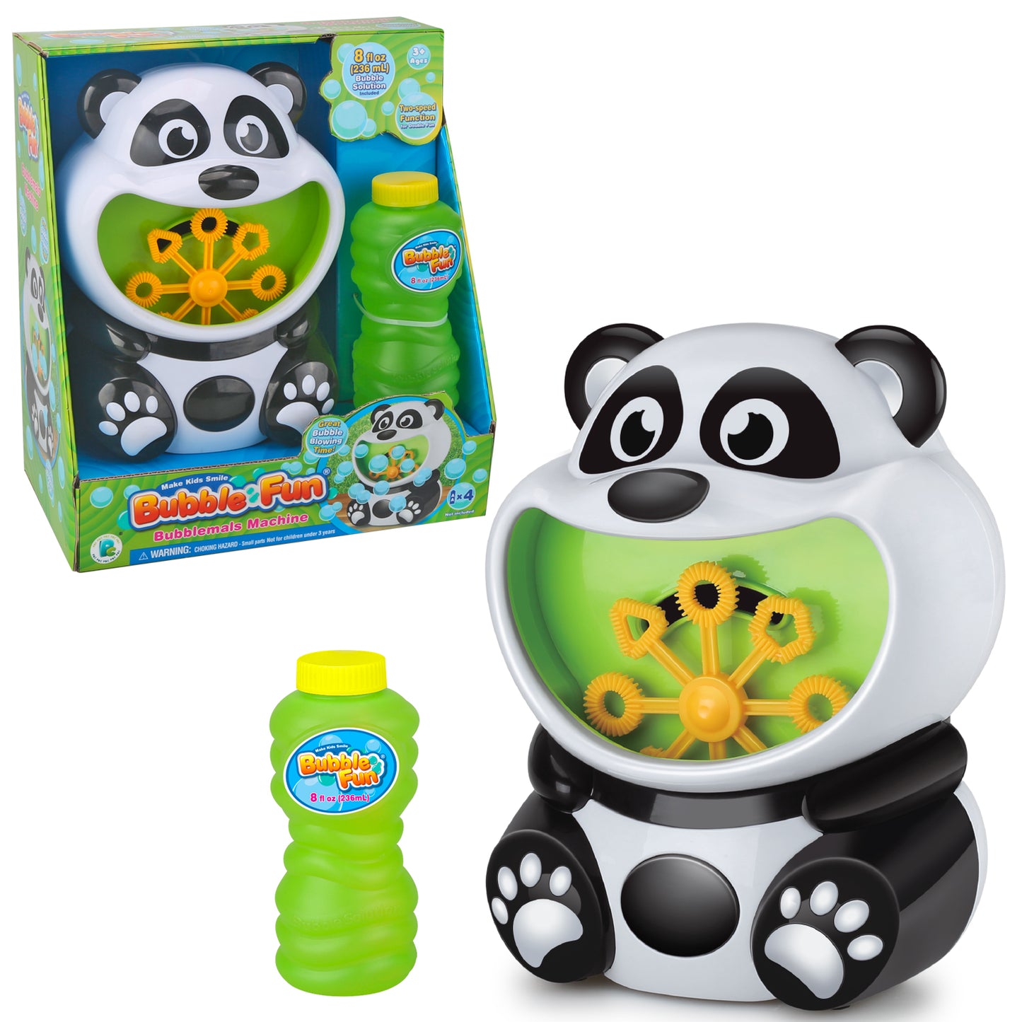 Bubble Fun BIG Stroj na bubliny Panda s náplní 236 ml