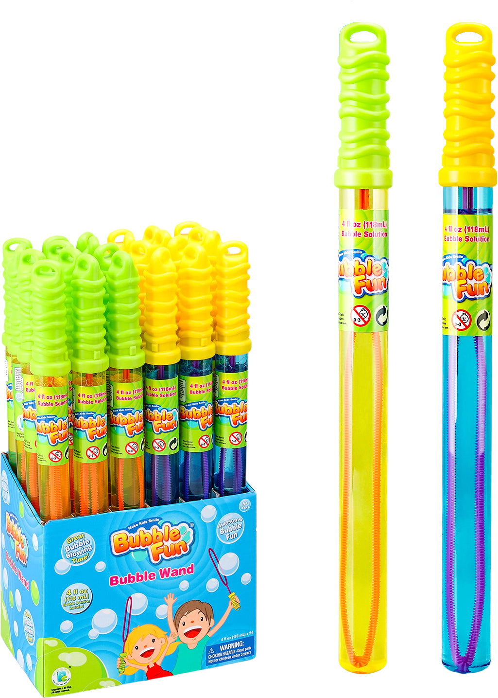 Bubble Fun Dlouhý Bublifuk s Hůlkou 118 ml