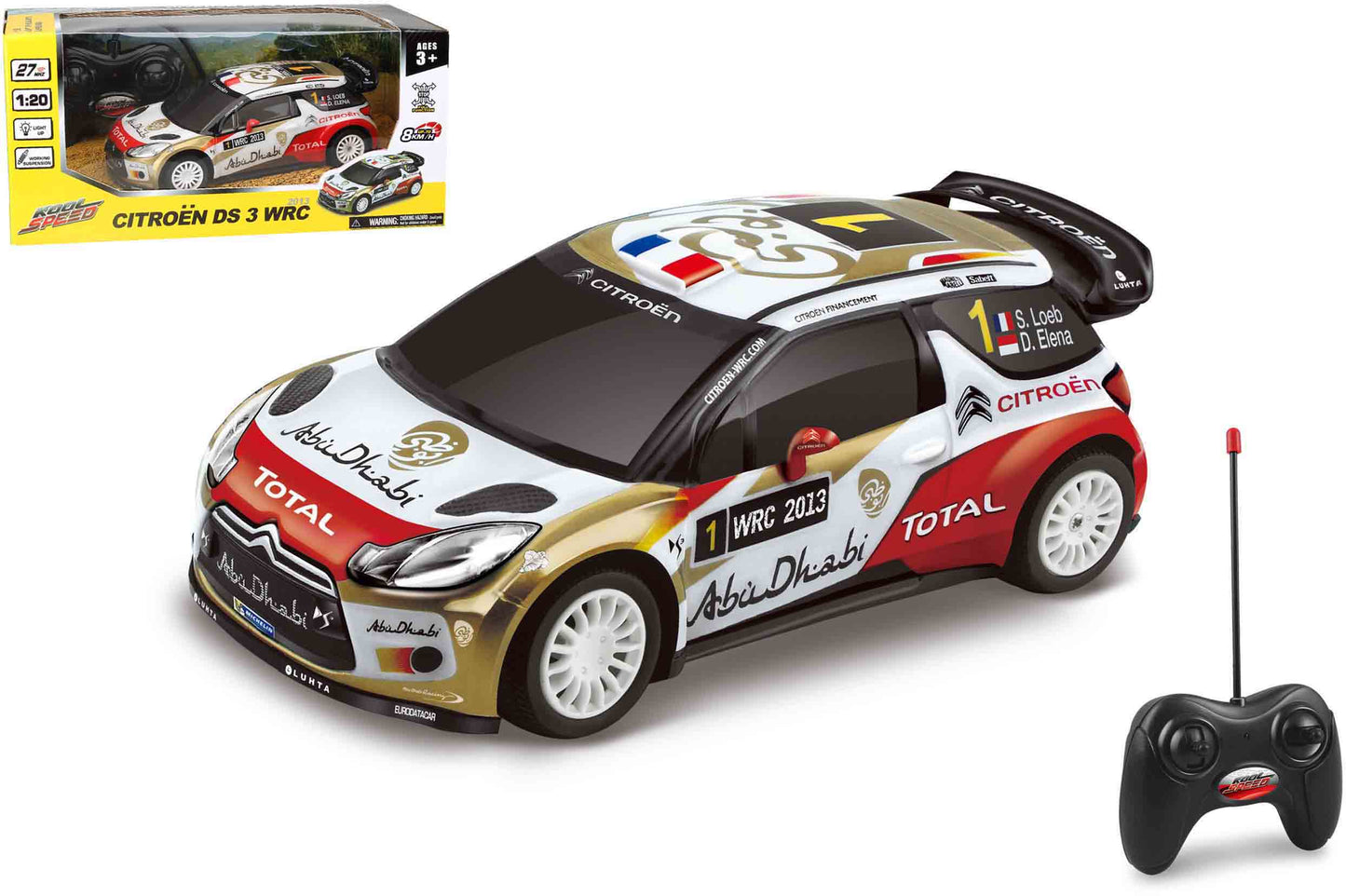 R/C Citroën DS 3 WRC 1:20