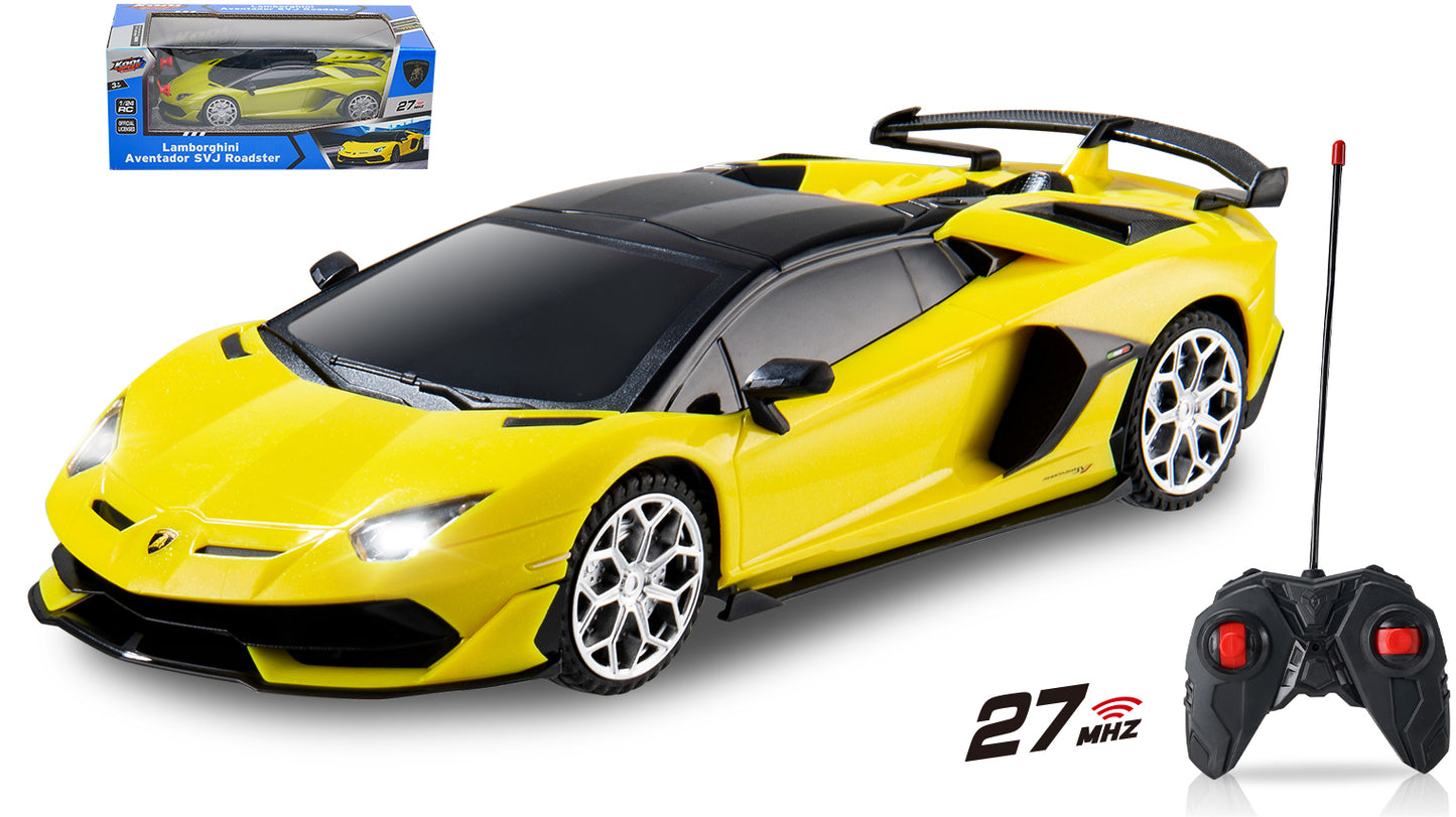 R/C Lamborghini Aventador SVJ Roadster 1:24