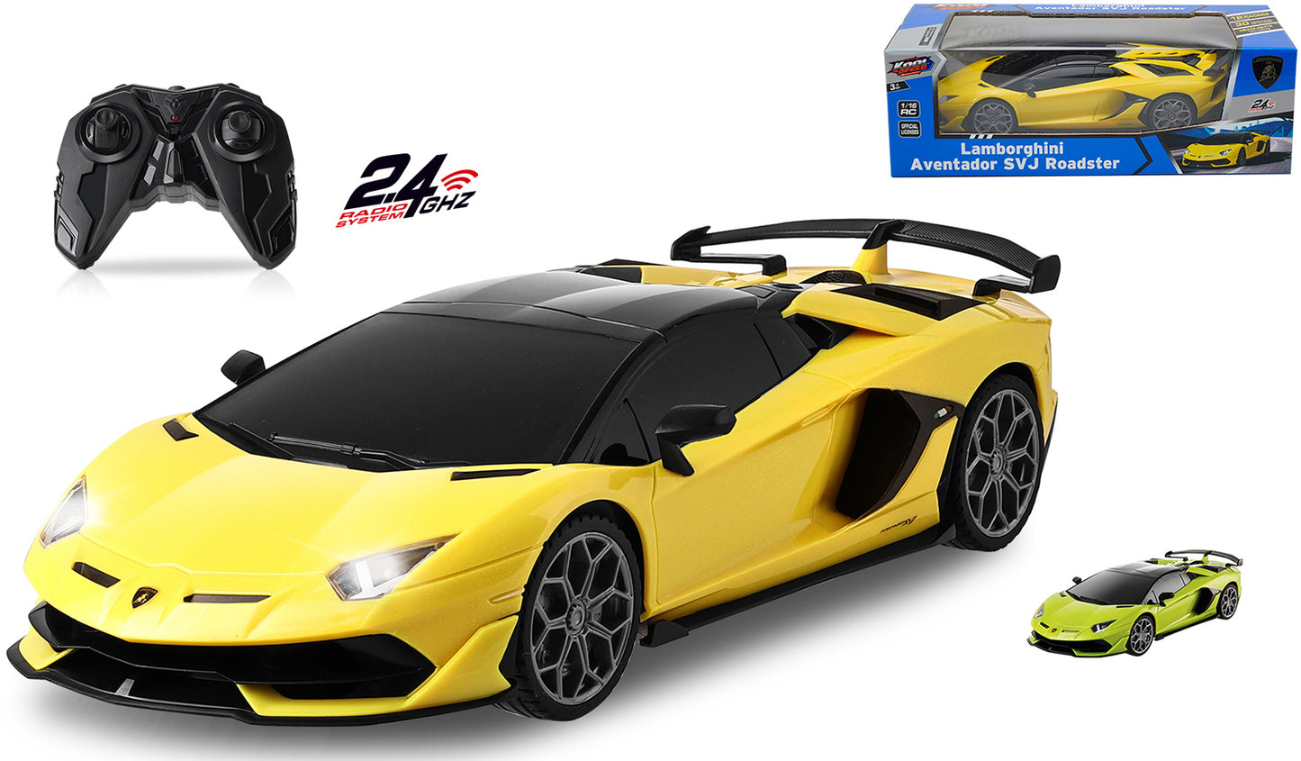 R/C Lamborghini Aventador SVJ Roadster 1:16