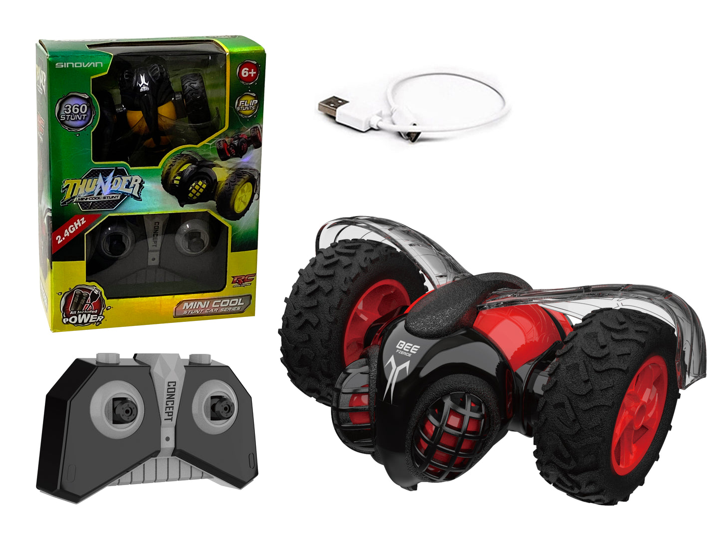 R/C MINI kaskadérské auto 4CH 2.4G - více druhů - Image 2