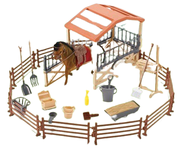 Koňská farma - velká sada 33ks - Image 2