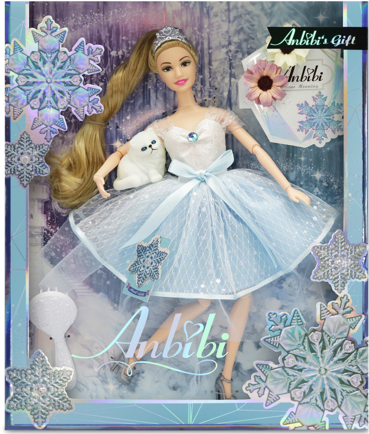 Anbibi Květinová panenka Lucinka 28 cm