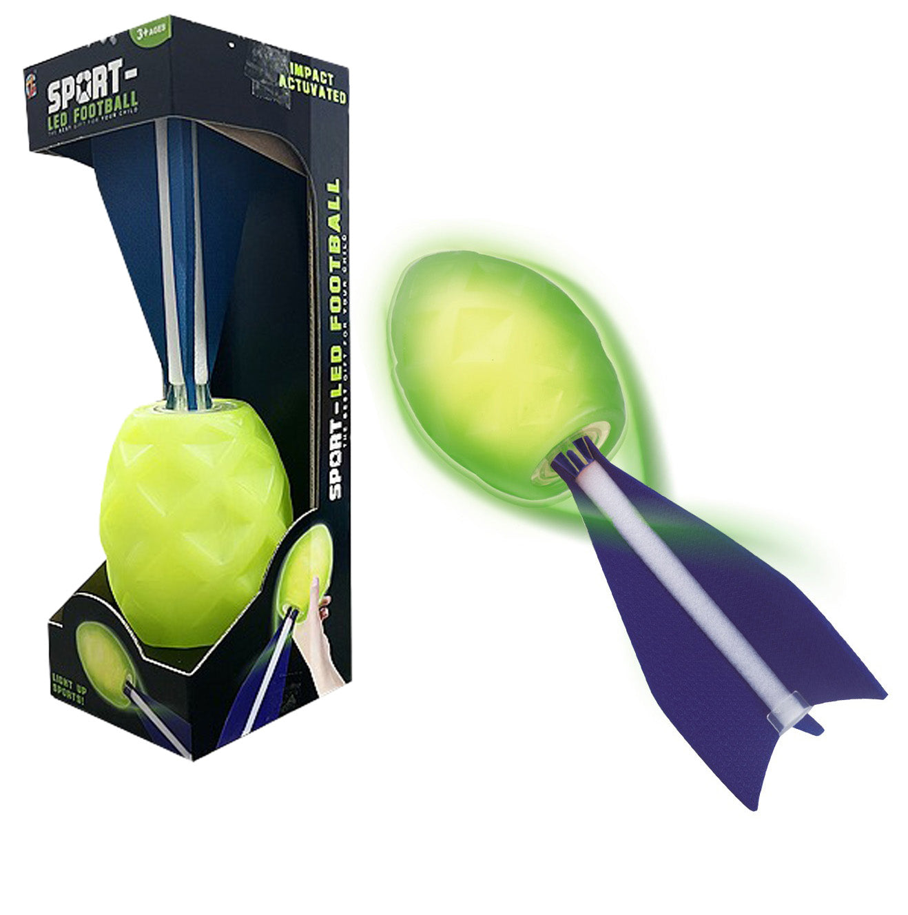 Svítící LED Míč Sticky Ball Game
