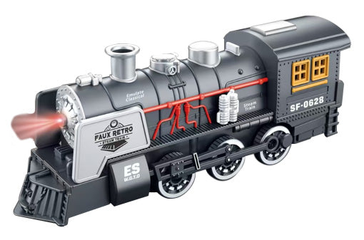 Retro Vláček SF-0628 se Zvukovými a Světelnými Efekty 20 cm