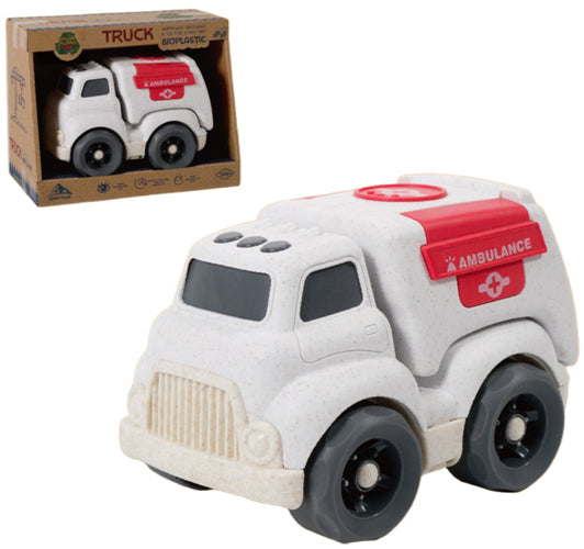 Bioplastový Truck - Sanitka 18 cm