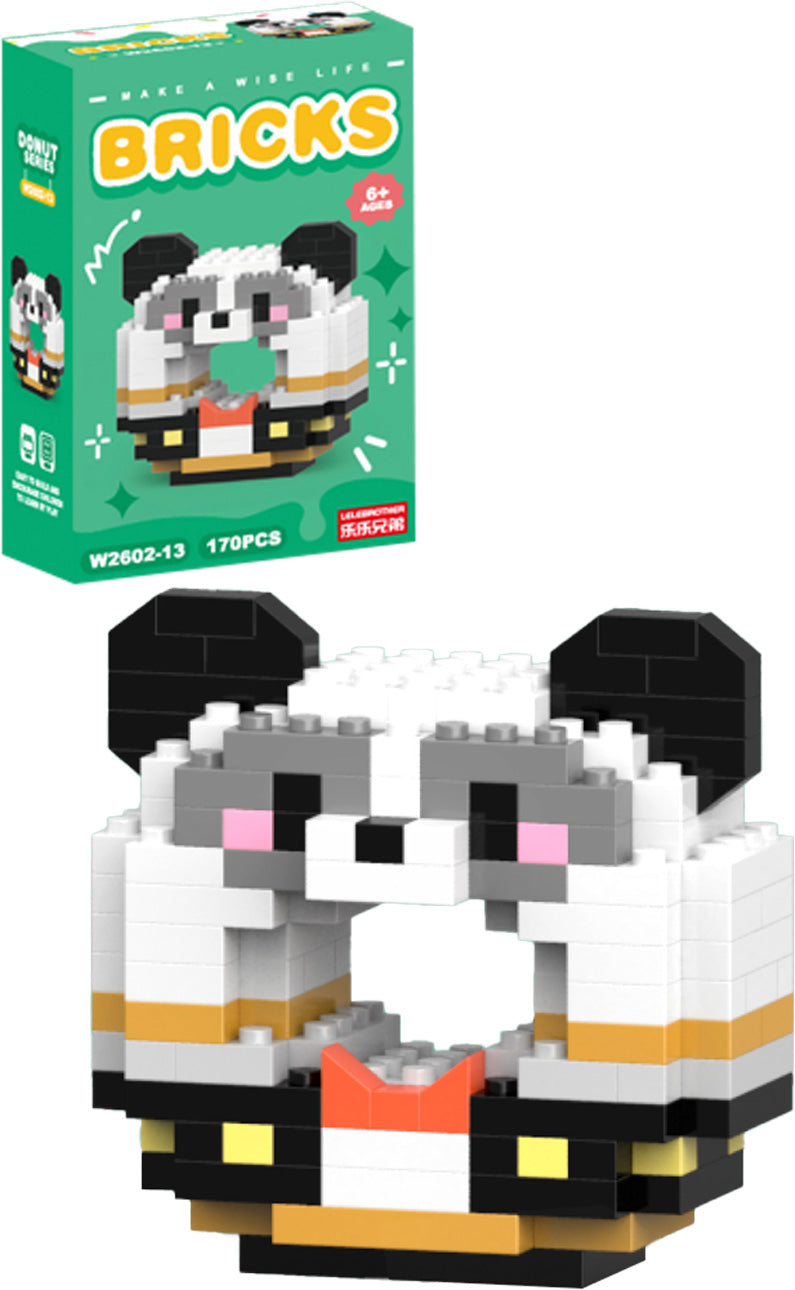 Stavebnice Donut Panda, 170 dílků