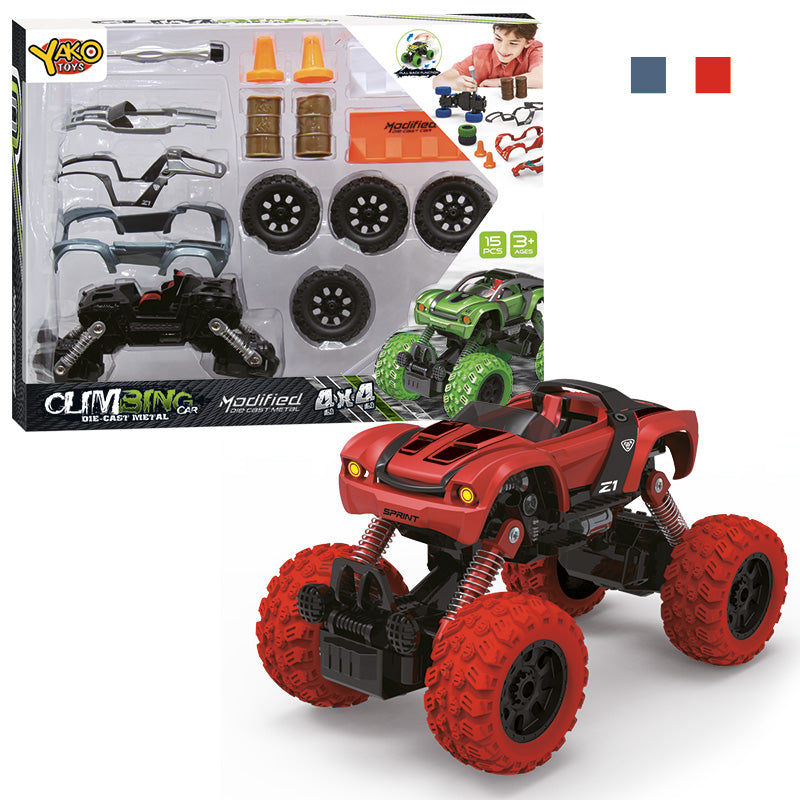 1:32 Stavebnice Auto 4WD 15ks 8621D