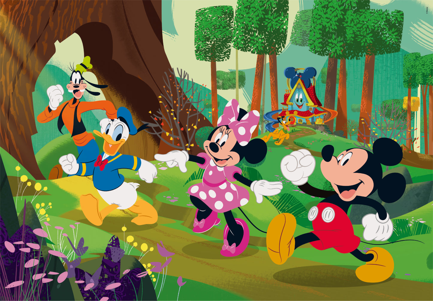 Clementoni - Puzzle Maxi 104 Disney Mickey a přátelé - Image 2