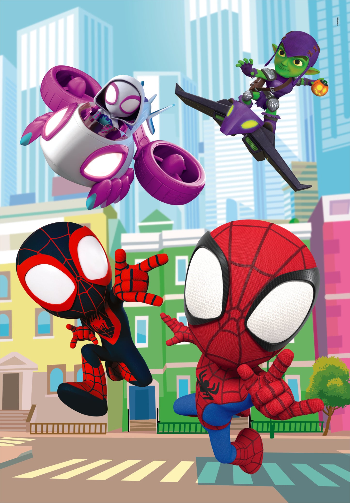 Clementoni - Puzzle Maxi 60 Marvel: Spidey a jeho úžasní přátelé - Image 2