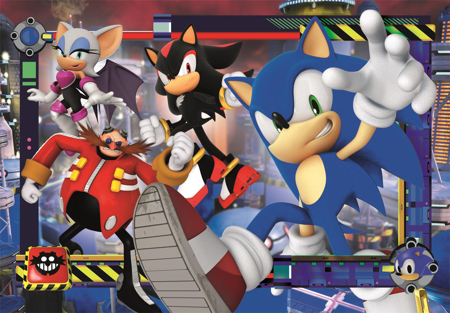 Clementoni - Puzzle 180 Sonic the Hedgehog 2 - Image 2