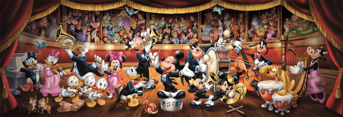 Clementoni - Puzzle 1000 Panorama Disney Orchestr - Image 2