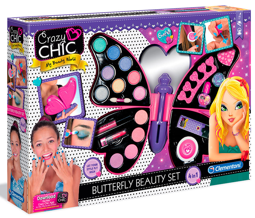 CRAZY CHIC - Motýl make-up