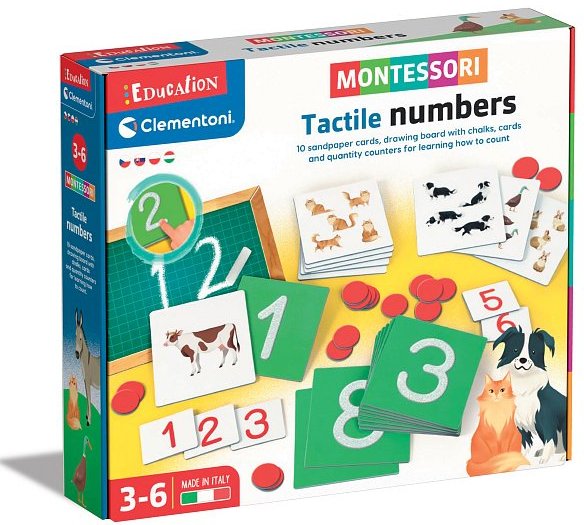 Clementoni - Montessori Nauč se číslice