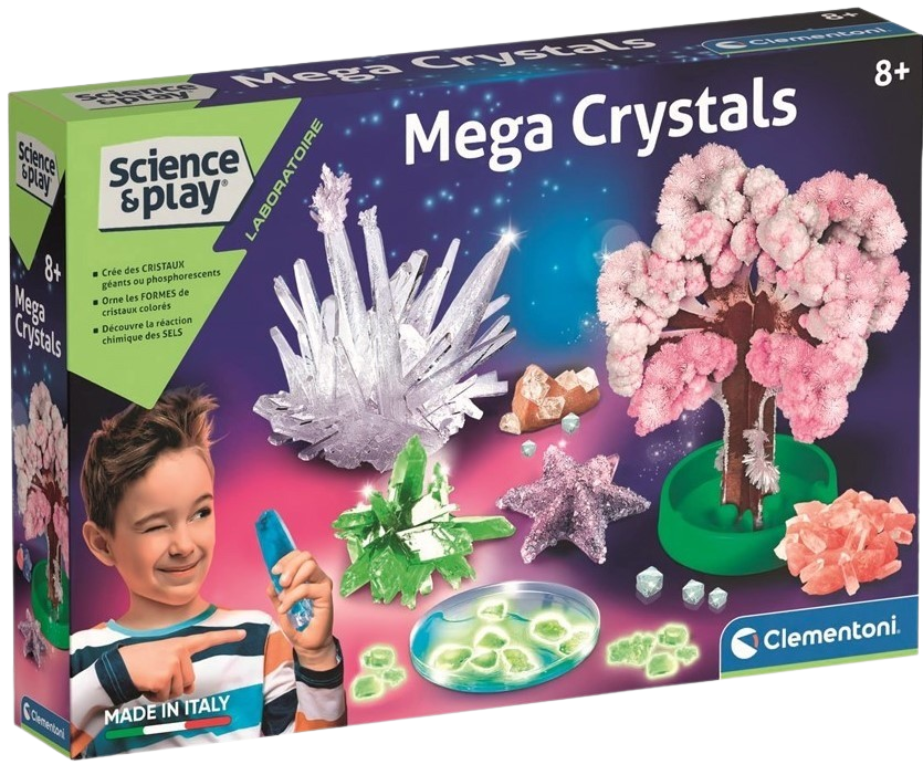 Science & Play - Mega Fluo krystaly