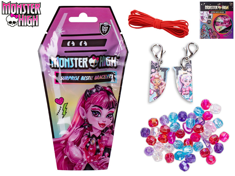 Monster High sada pro výrobu náramků přátelství v sáčku 24ks v DBX