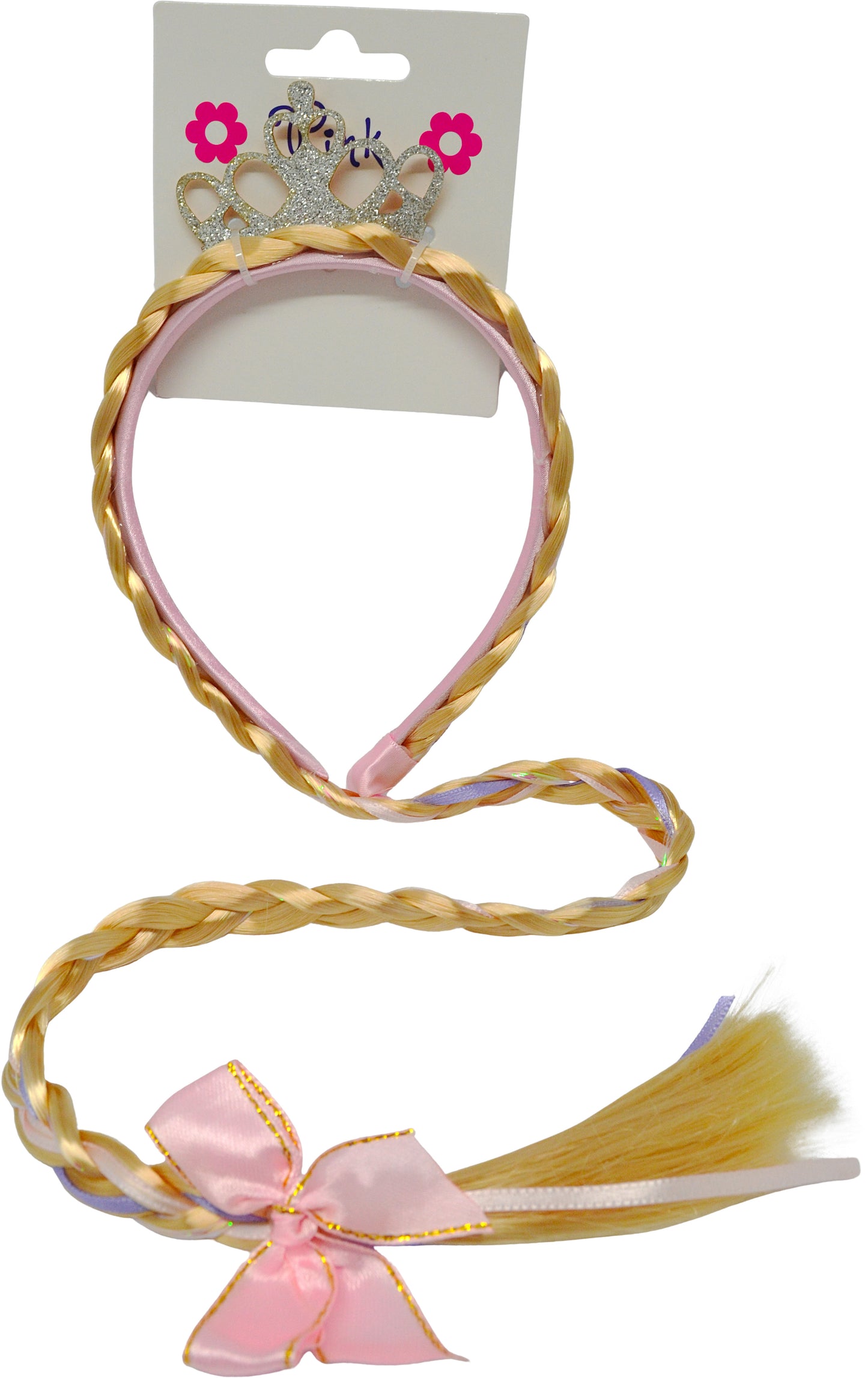 Čelenka s korunkou a copem