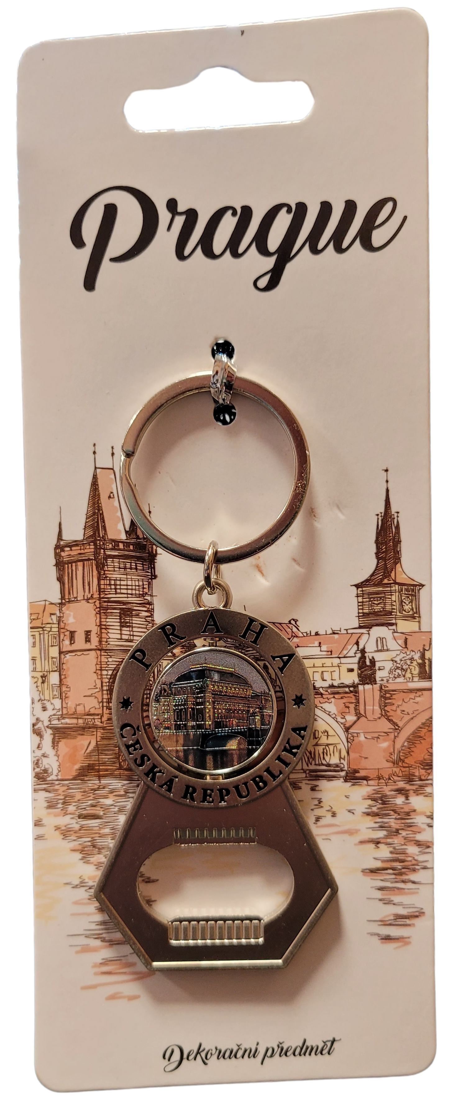 Klíčenka s otvírákem Národní divadlo - Image 2