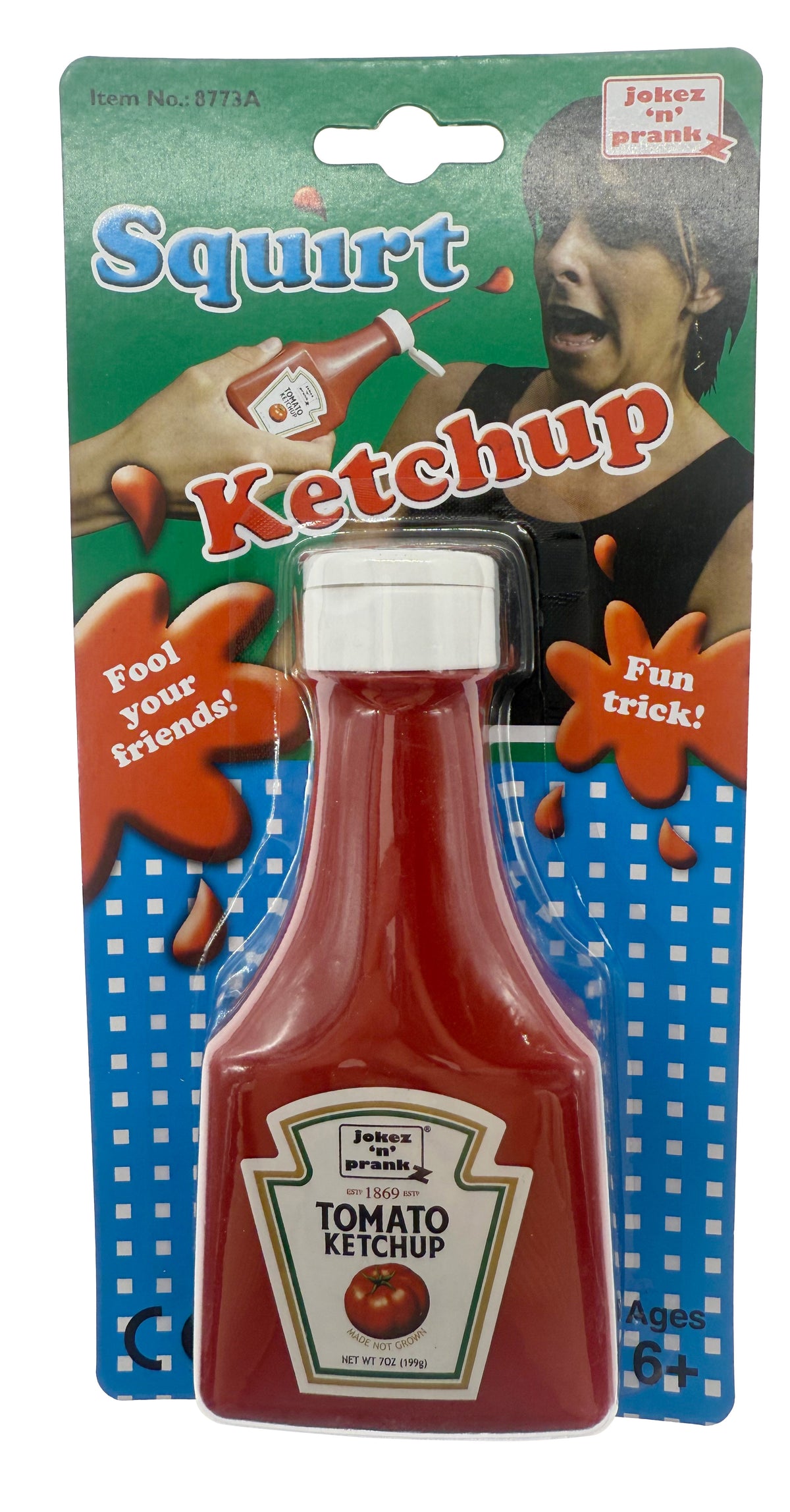 Stříkací ketchup v lahvi