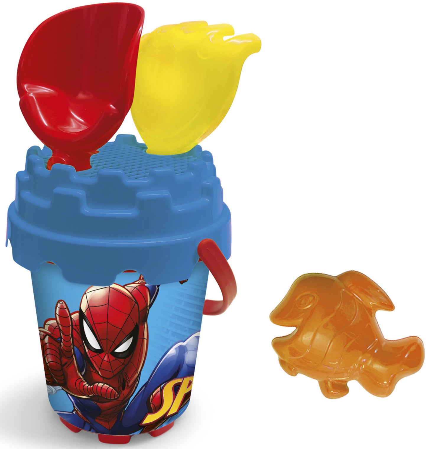 Sada na písek Spider-Man set s bábovičkou
