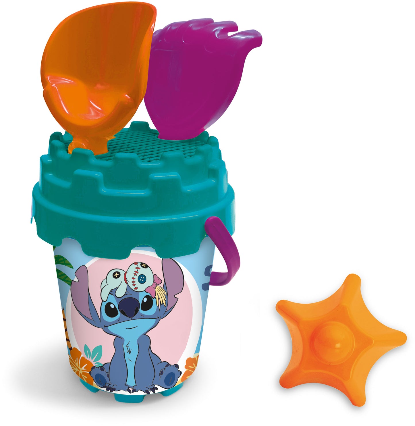 Sada na písek Stitch set s bábovičkou