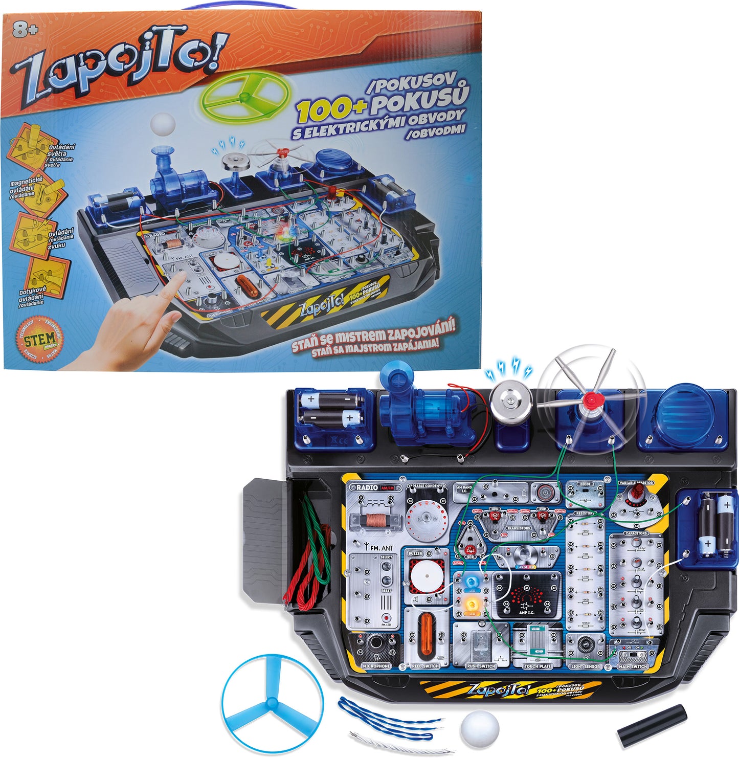 ZAPOJ TO! - Vědecká elektro laboratoř 100 pokusů