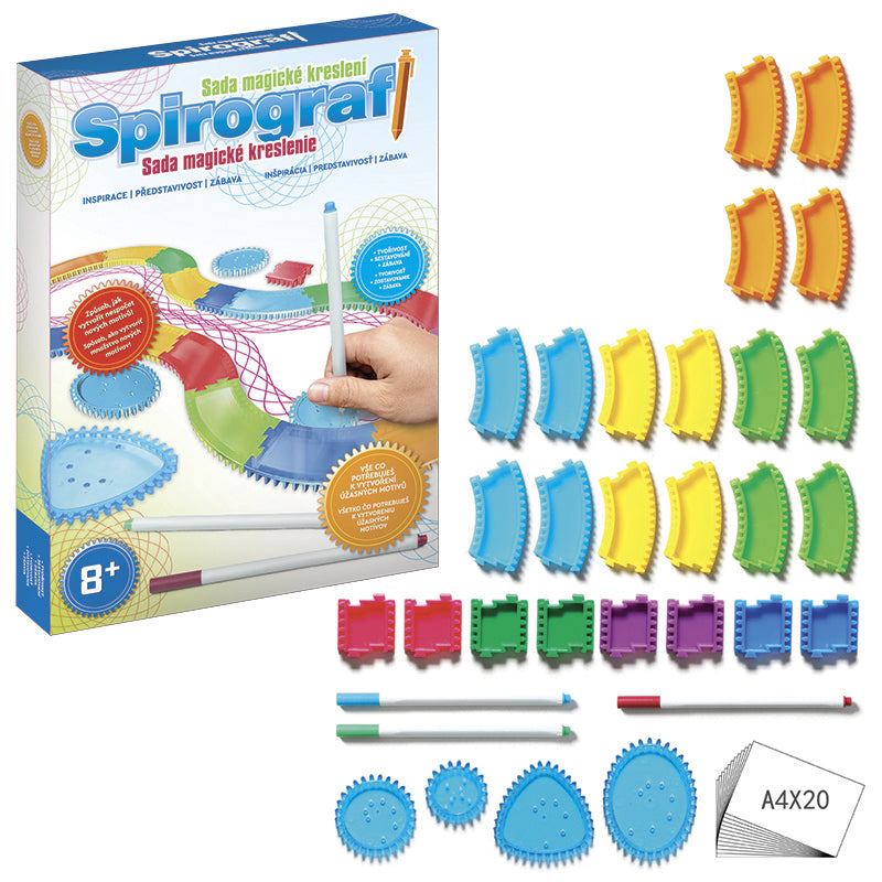 Spirograf Sada magické kreslení