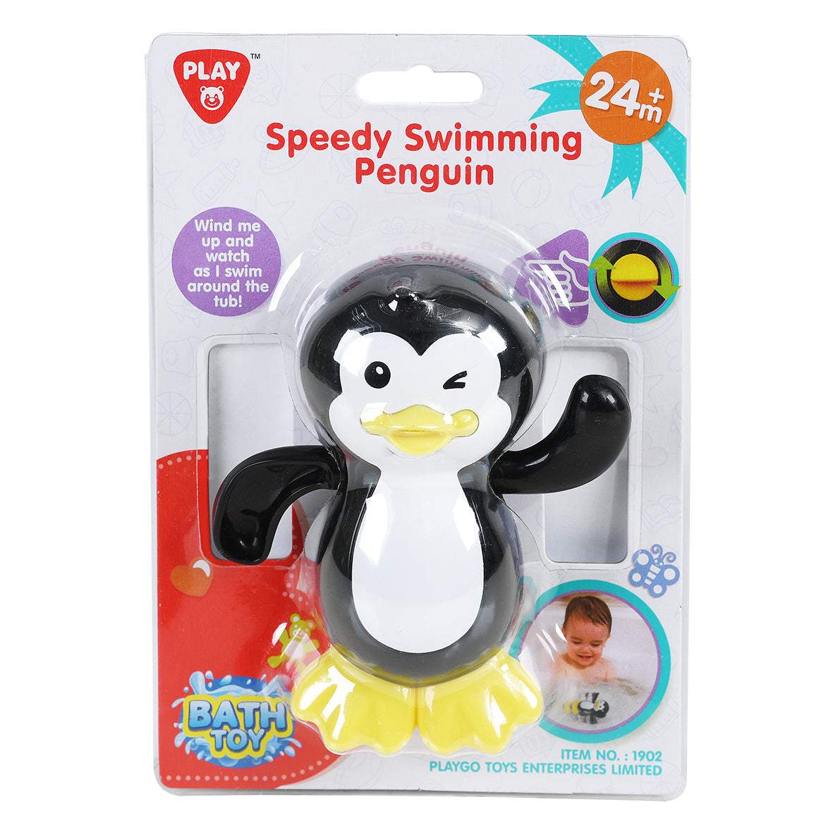 PLAYGO - Rychle plavající tučňák 11 cm