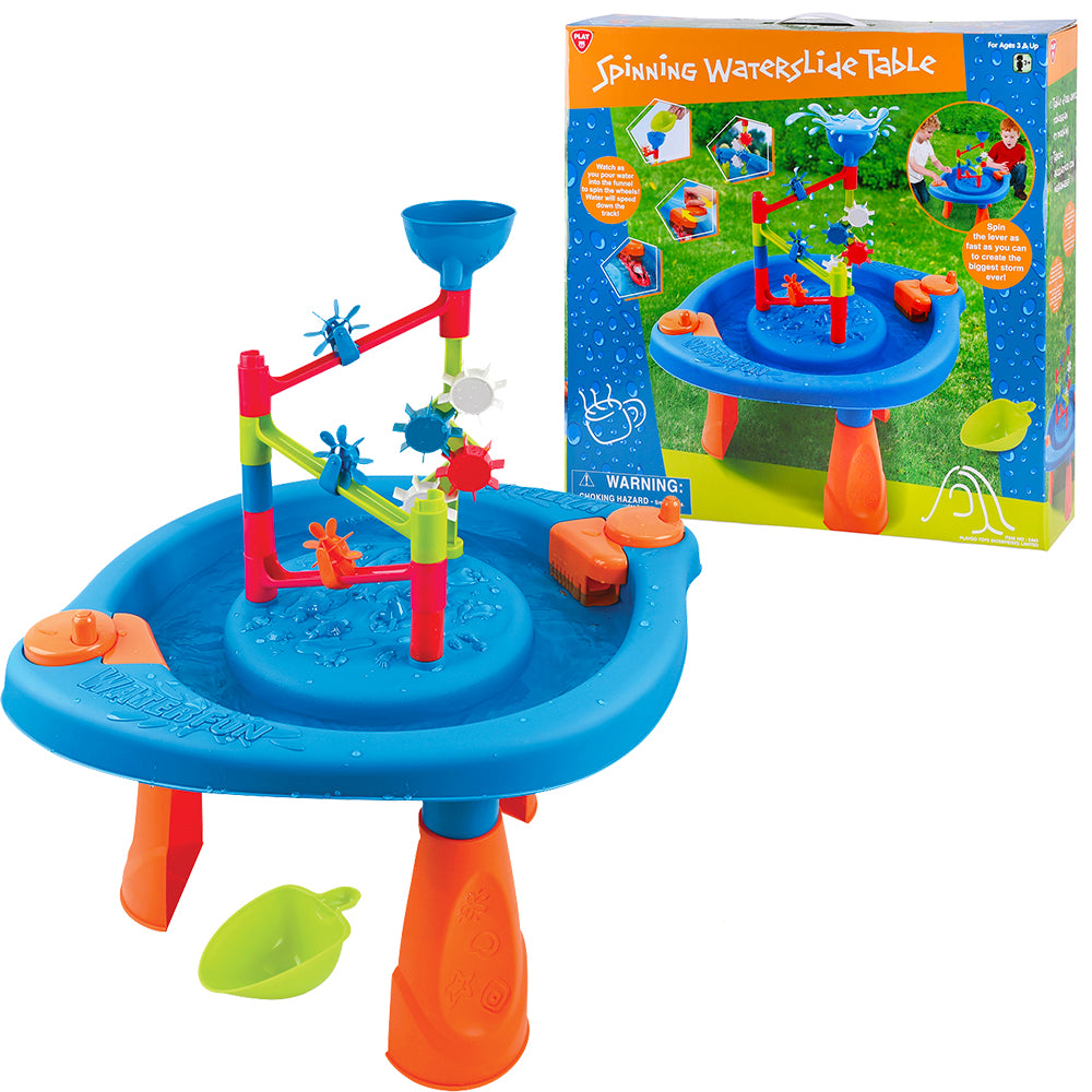 PLAYGO - Rotující tobogánový stůl – sada (15 dílů)