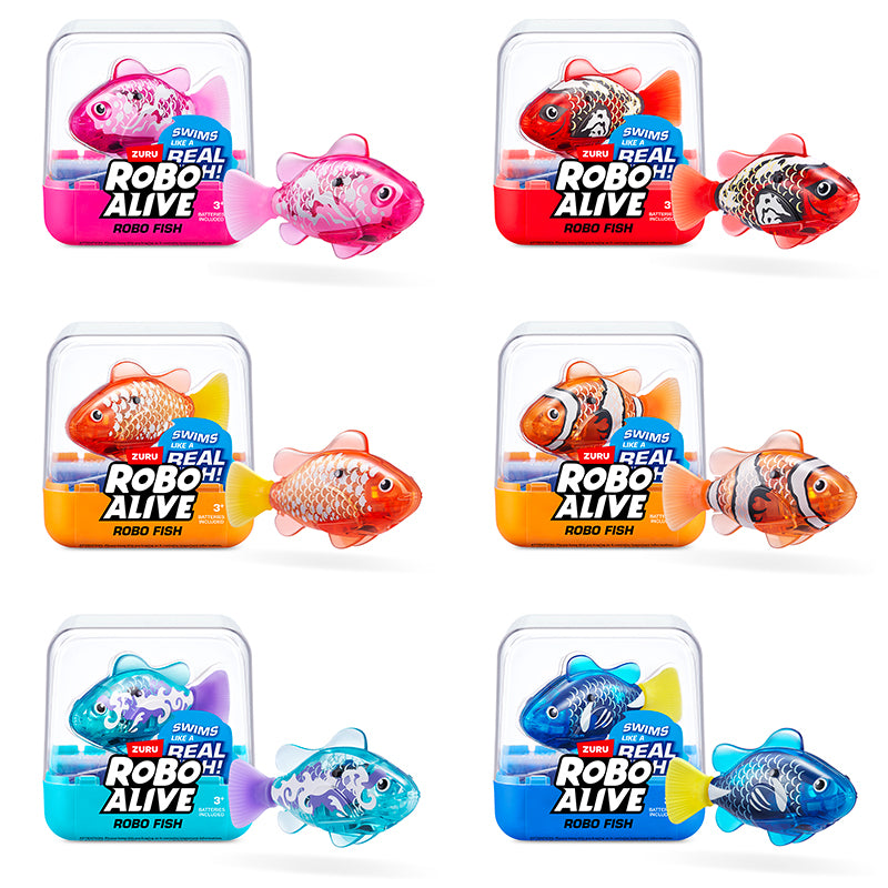ROBO ALIVE ROBO RYBA S2 6 druhů