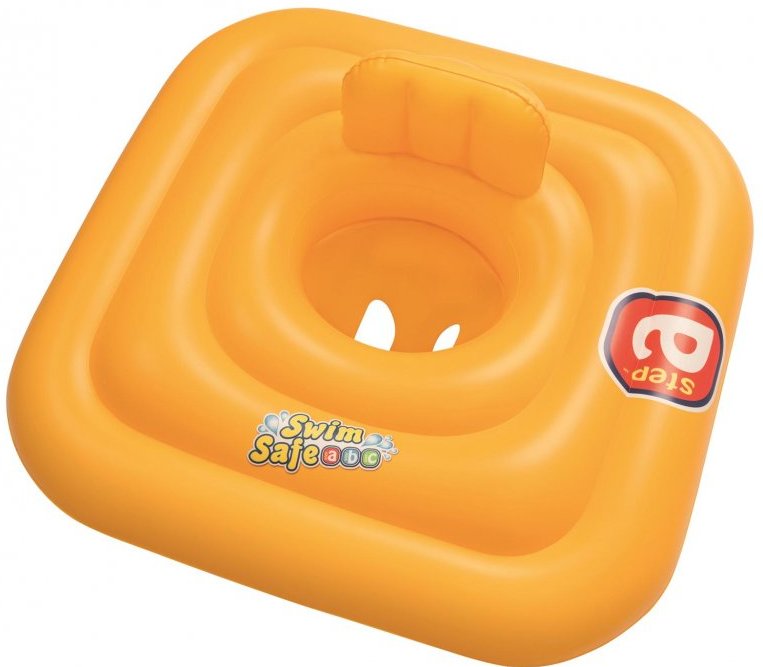 BESTWAY 32050 - Nafukovací kruh s křížem WonderSplash™ 69 cm 1-2 roky 11-18 kg