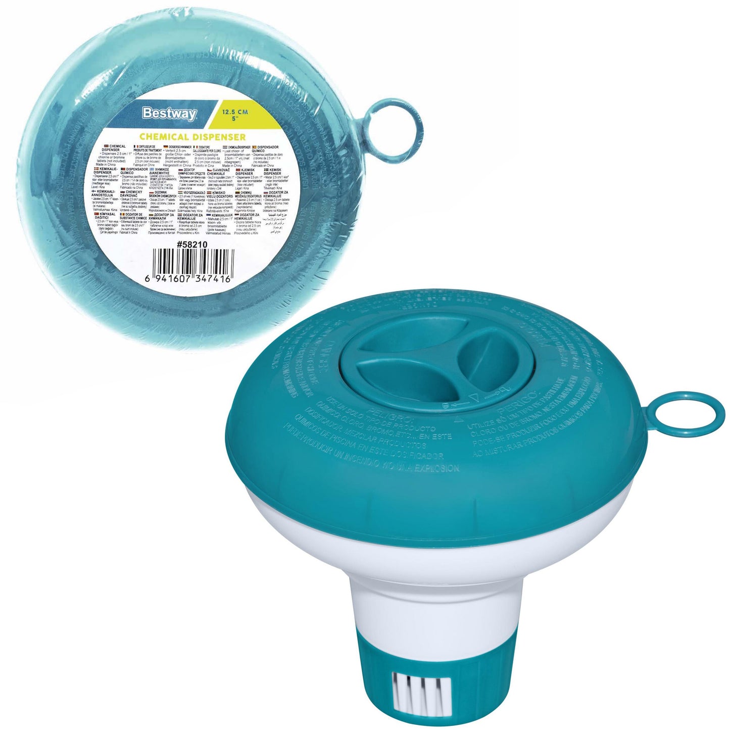 BESTWAY 58210 - Plovoucí dávkovač chemie 12,7 cm