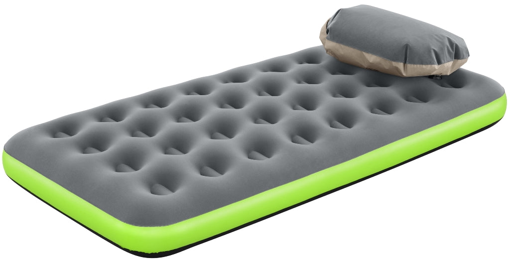 BESTWAY 67619 - Nafukovací matrace 188 x 99 x 22 cm s polštářovou pumpou