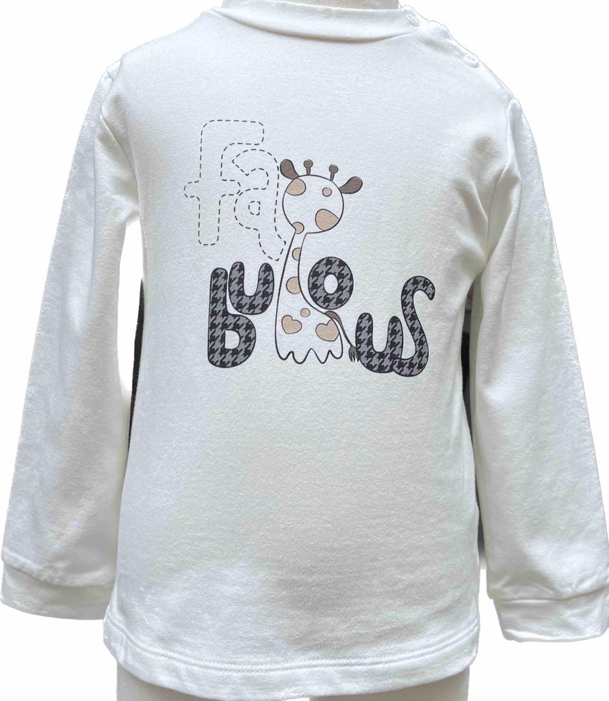 Dívčí komplet - Fabolous - bílá, šedá