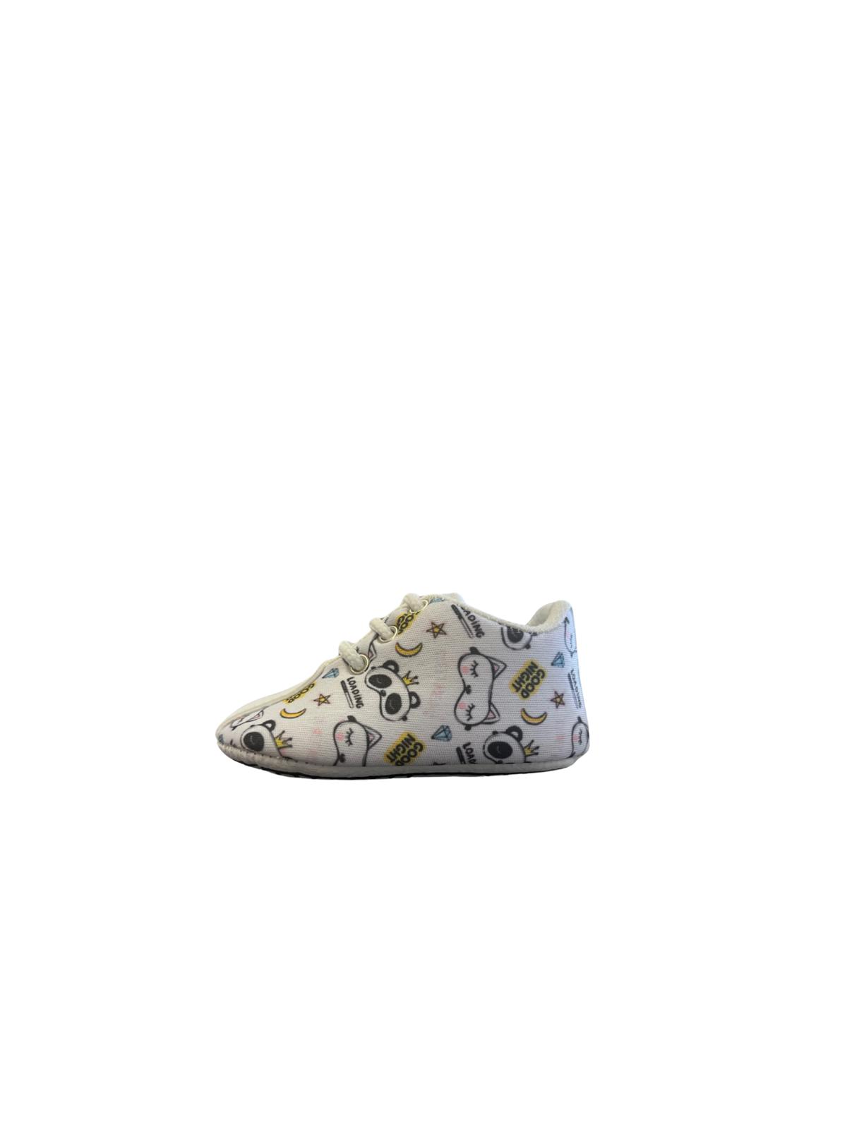 Dětské botičky Good Night - bílé