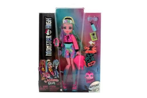Mattel Monster High Panenka monsterka - Clawdeen Škola je opět v plném proudu a lehce přízrační studenti z Monster High™ dokáží dát školní uniformě pěkně na frak!